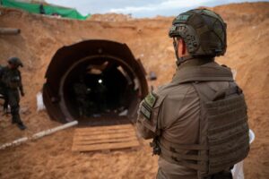 Túneles de Hamas en Gaza