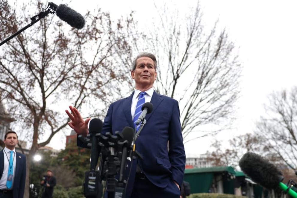 El secretario del Tesoro de EEUU, Scott Bessent,