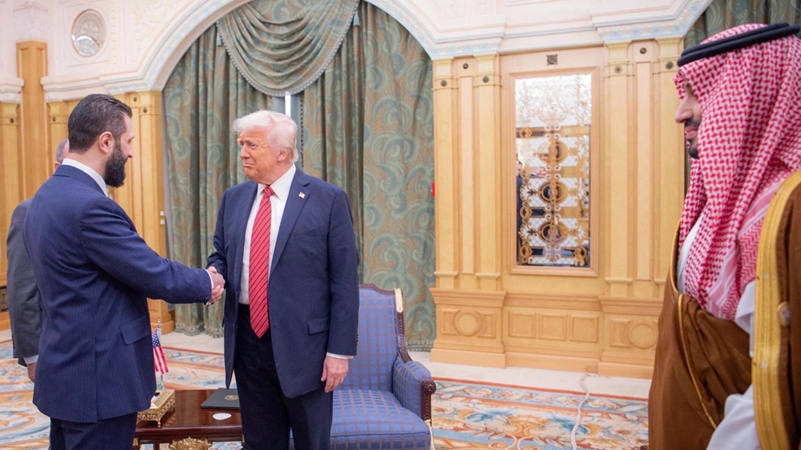 Trump y Ahmad al-Sharaa