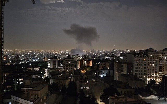 Israel atacó Irán