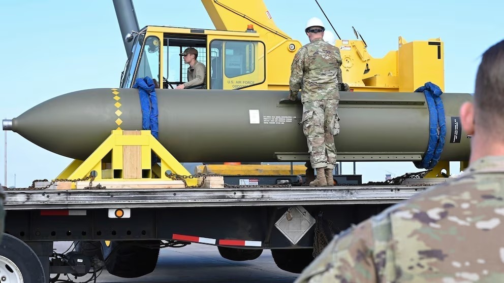 EEUU utilizó las bombas antibúnker GBU-75 para destruir las centrales nucleares de Irán