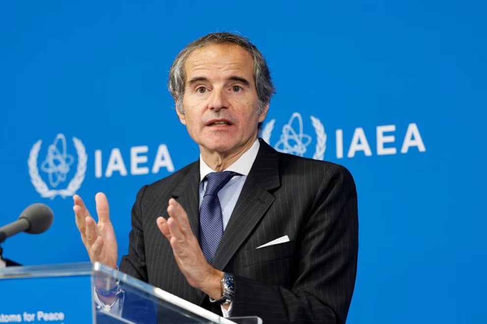 El director general del OIEA, Rafael Grossi