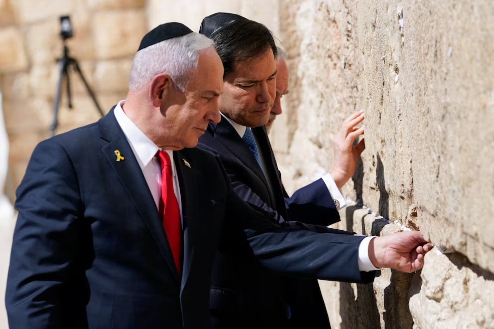 Marcos Rubio en Israel