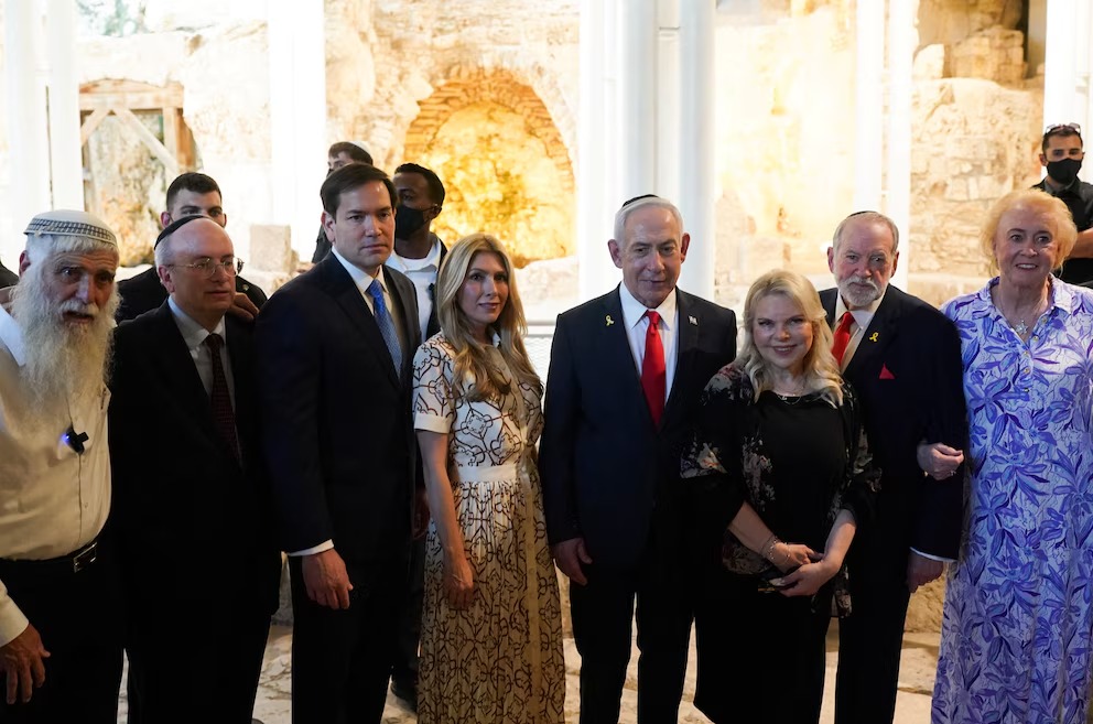 Marcos Rubio en Israel