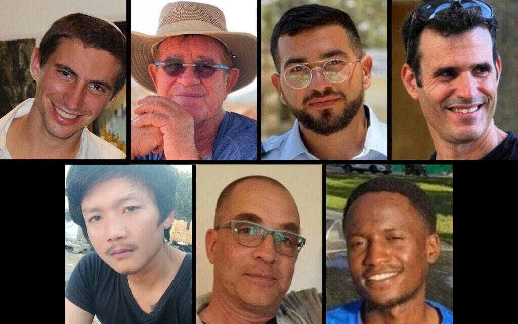 Los 7 rehenes sin vida que Hamas mantiene en Gaza